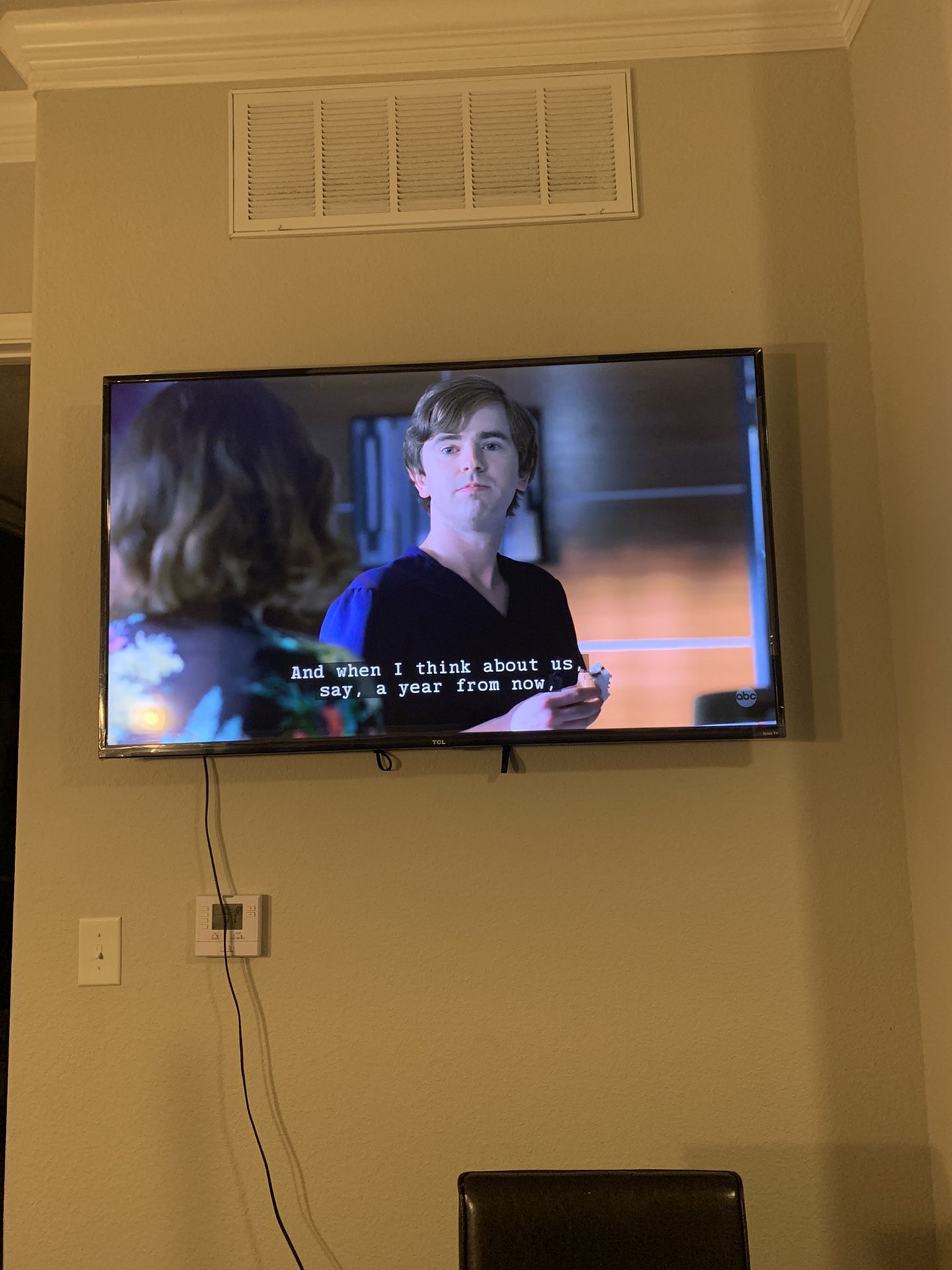 55” TV Like New