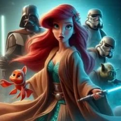 Ariel Star War 5D Diamond Painting 