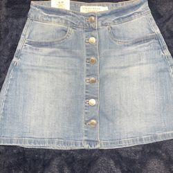 Denim Skirt - Small
