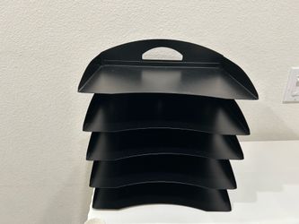 Black desk organizer - Excellent condition like new