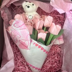 Valentines Gift Paper Flower Bouquet 💐