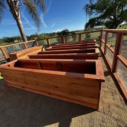 Garden Fences, Gates, and Garden Boxes 