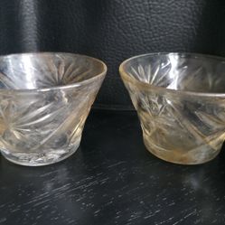 Vintage Anchor Hocking Glass Dessert Cup