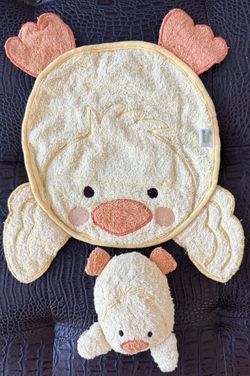 nfant Bath-Time Duck Set – Tummy Mat & Hand Washcloth