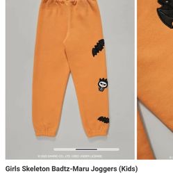 Girls Skeleton Badtz-Maru Joggers (Kids)