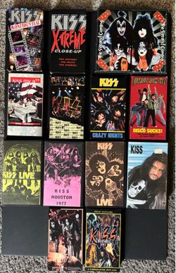 KISS - VHS collection
