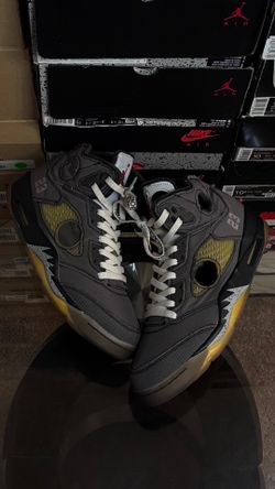 Off-White x Air Jordan 5 Retro SP 'Muslin'