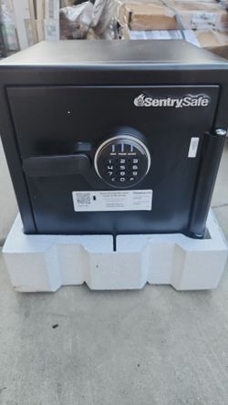 SentrySafe SFW123ES Fire-Resistant and Water-Resistant Safe with Digital Keypad Lock, 1.23 Cu-Ft.