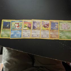Pokémon First Edition Card Lot