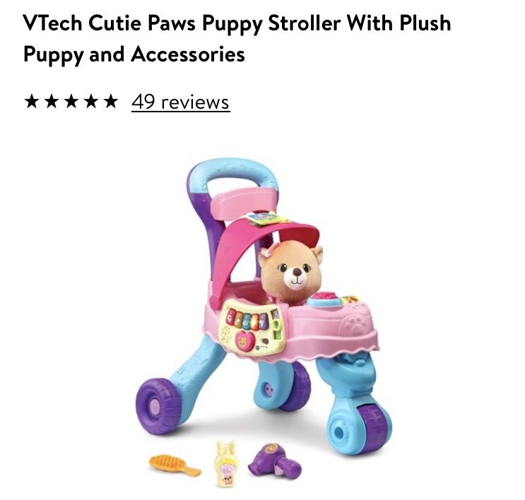 VTech Puppy Stroller