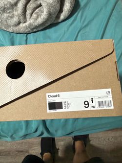 On Cloud 6 Sneakers Black Eclipse US 9