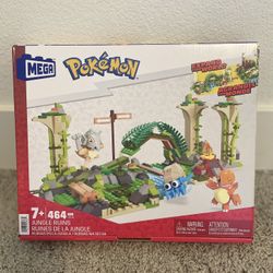 Mega Pokémon Jungle Ruins Building Set