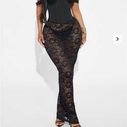 Black Lace Fashion Nova Dress 