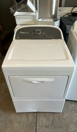 Whirlpool Basic Dryer White FrontLoad LargeCapacity