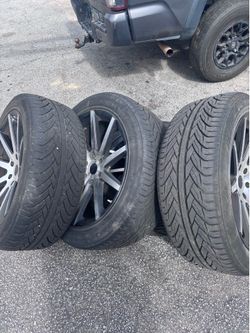 4 Tires w/ wheel (22in)