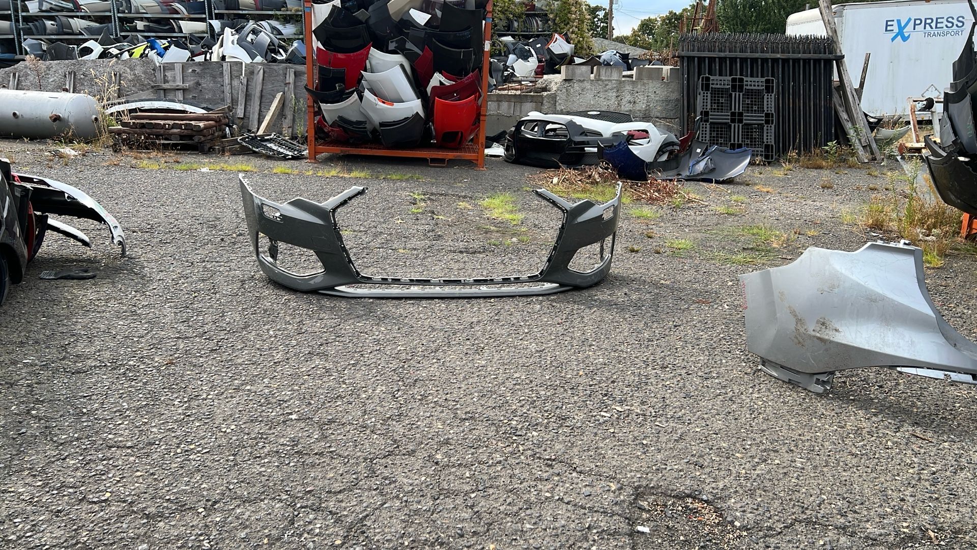 2019 To 2021 Audi A6 Quattro Front Bumper #B834 AU1000 291