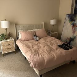 Bed Frame and Mattress