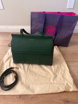 Tory Burch leather shoulder bag