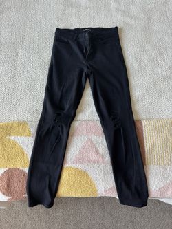 Express High Rise Black Jeans - 8