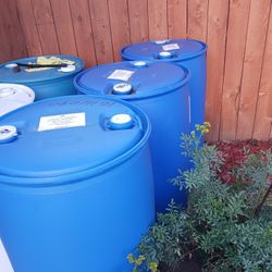 Vendo Barriles 55 Galones Para Agua