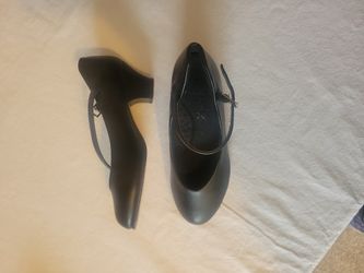 Girls Sz 1 Short Heels San Tan