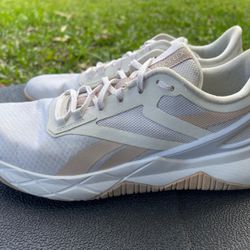 Reebok NFX Training Shoes Women’s US 9 - White and champagne
