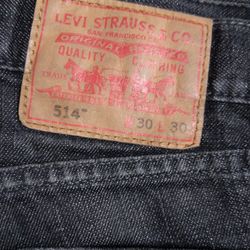 Levi's 514 Black