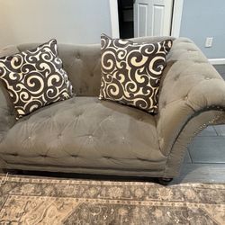 Love Seat And Couch 