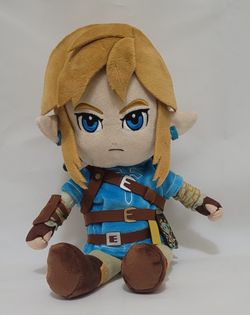 Nintendo Zelda Breath of the Wild Link Plush *missing shield 2017 10in. Figure