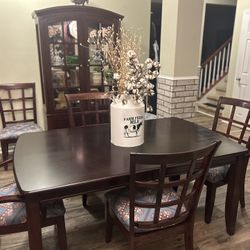 Mahogany Dining Set 