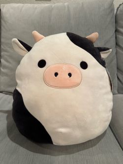 Squishmallows Connor the Cow Approx 14" Tall