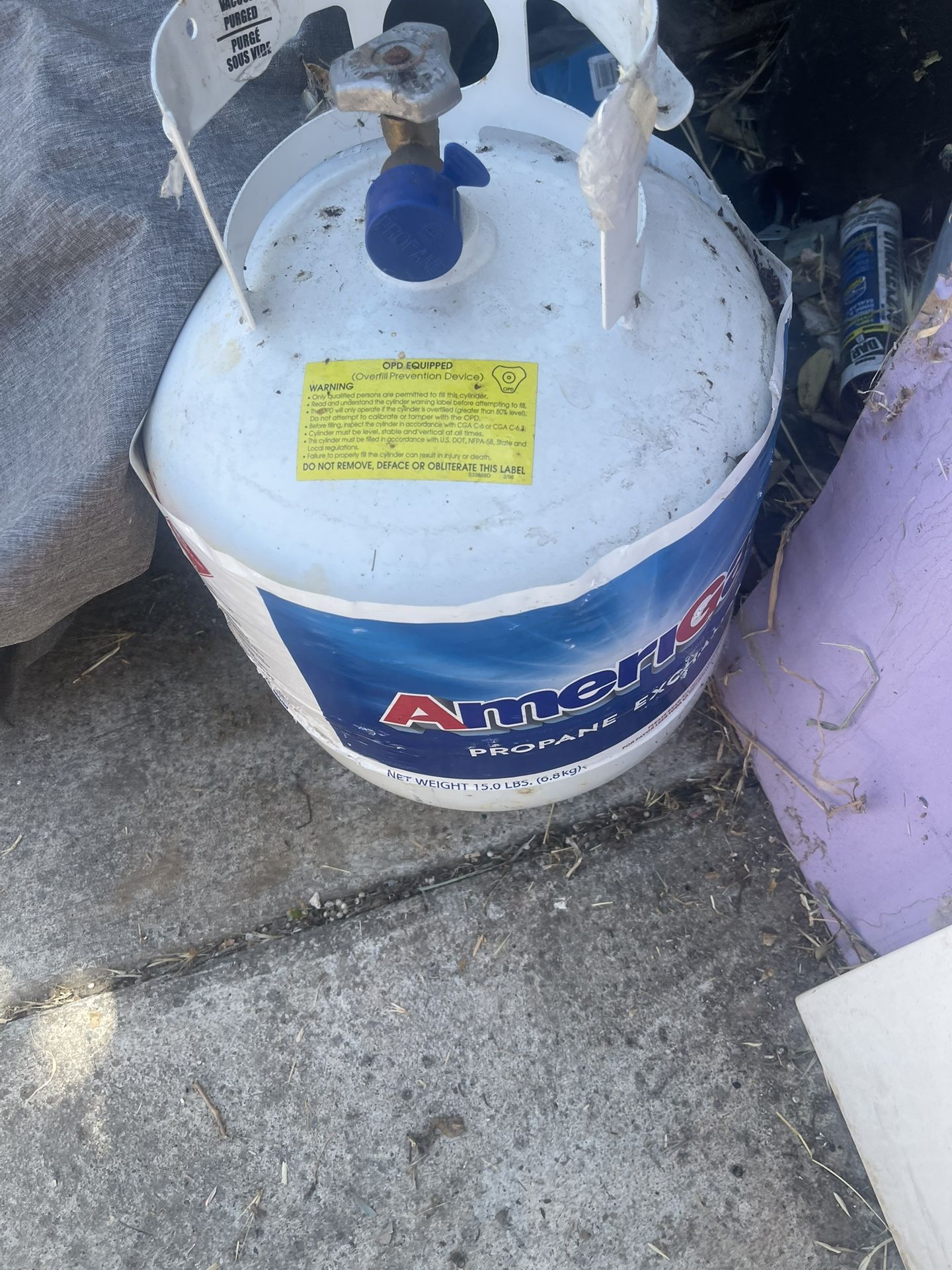 Propan Tank Full Gas
