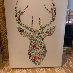 Deer Wall Decor Print
