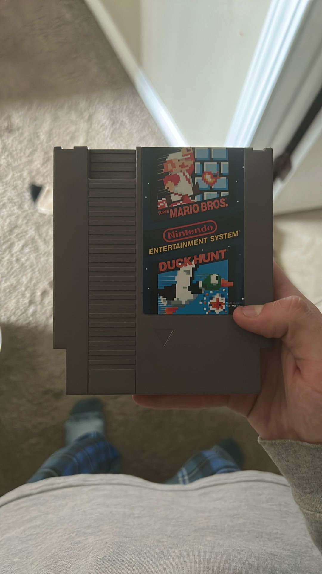 nintendo NES duck hunt/ super mario bros
