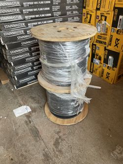Southwire 250 ft. 2/1 600-Volt Black Stranded CU Welding Cable Cord