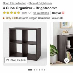 4 Cube Organizer