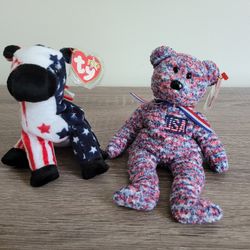 2 Beanie Babies