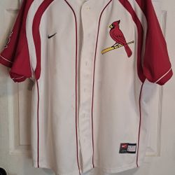 St Louis Cardinals Pujols 5 Baseball Jersey Mens Womens Large