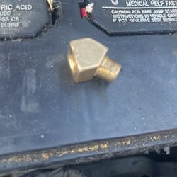 1/8 Brass Fitting 45 Degree