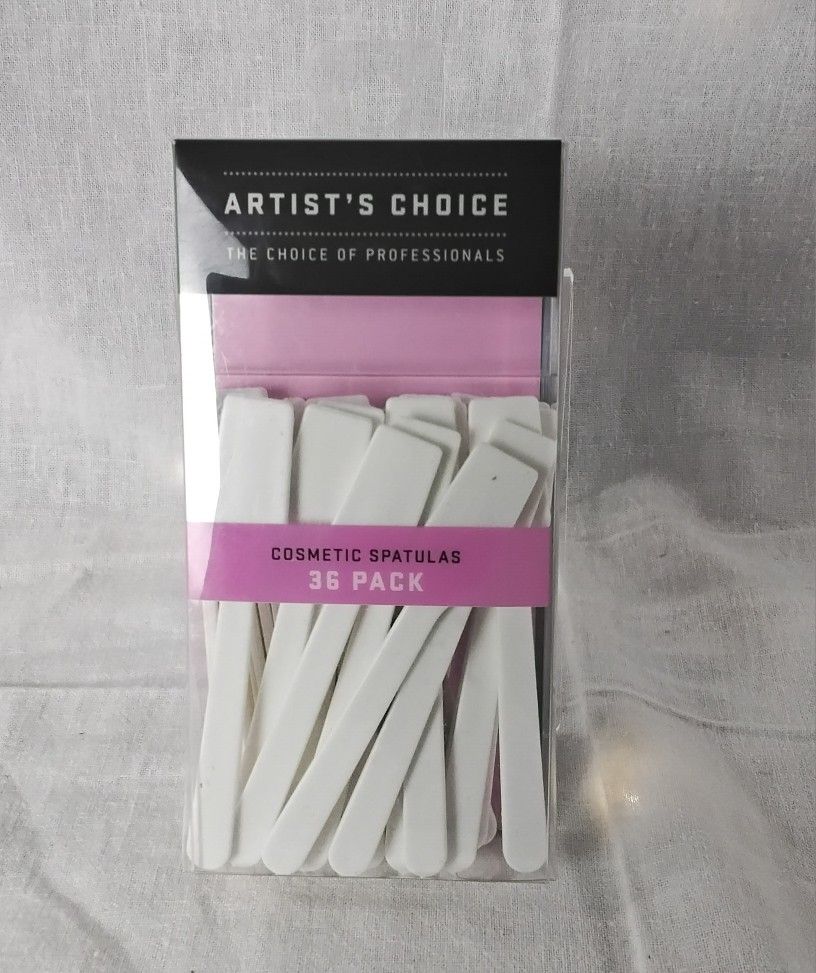 Cosmetic Spatulas 36 Pack Artist's Choice