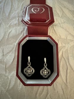 Brighton Interlok Collection Post Earrings