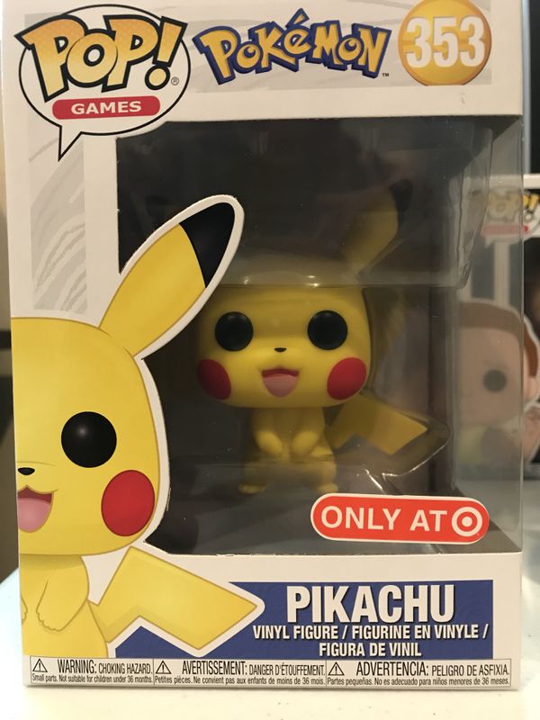 Funko Pop Games Pokémon Pikachu Target Exclusive For