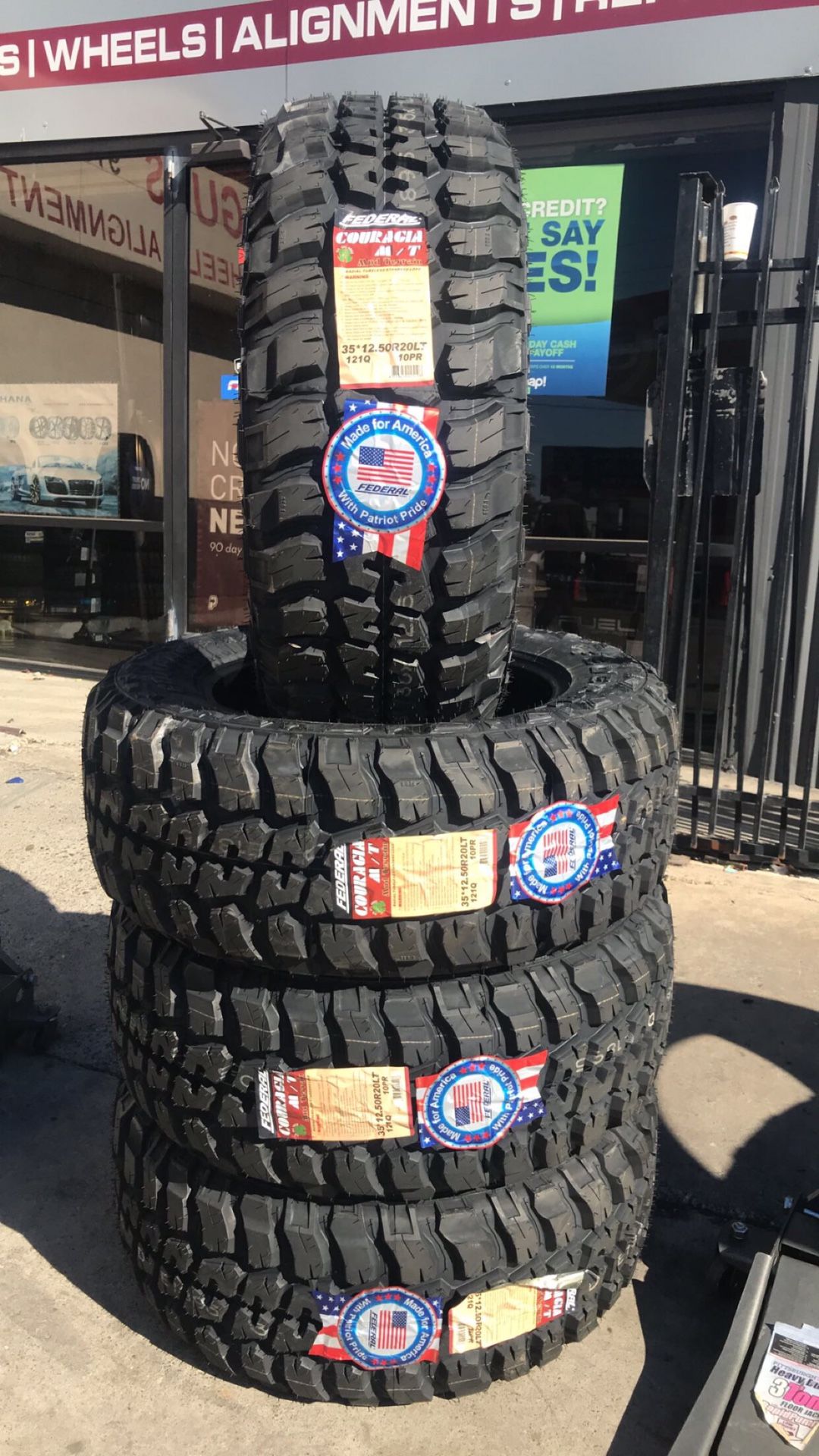 35x12.50R20 Federal couragia M/T tires for sale 🔥 TIRE GUYS 🔥 WE FINANCE NO CREDIT NEEDED 90 DAY PAYMENT OPTION