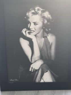 Marilyn Monroe framed photo
