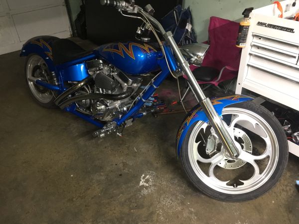 2004 custom softail / chopper motorcycle