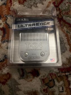 ANDIS ULTRAEDGE BG Barber Stylist Clipper Blade T24 T-24 5/32"(4mm) TEXTURIZING