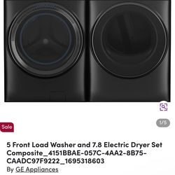 Electric washer/dryer