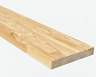 Set of (2) HARDWOOD Butcher Block REFLECTIONS
10 in. W x 48 in. D Unfinished Hevea Floating Decorative Wall Shelf