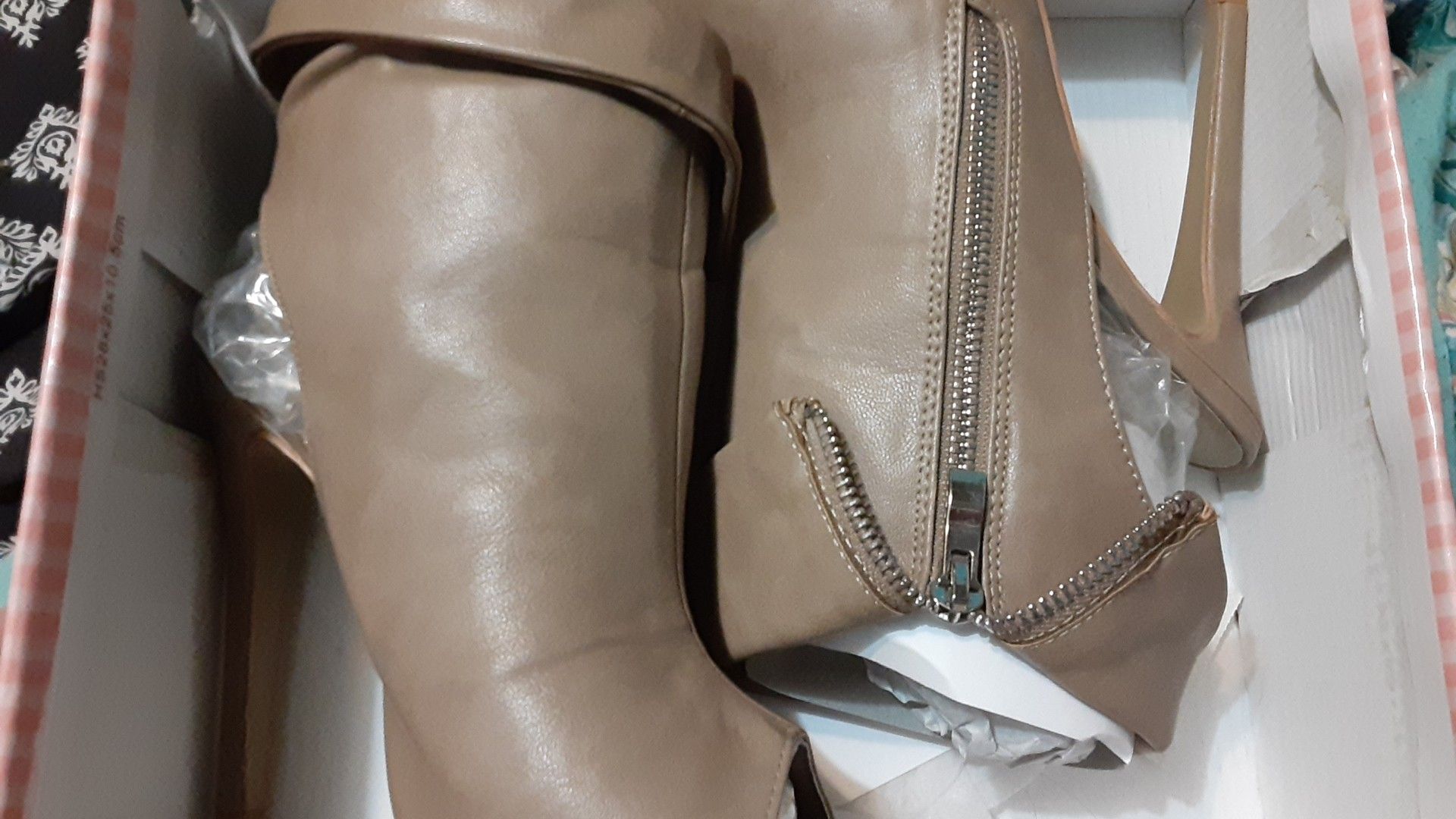 Shoes outside and inside look very good