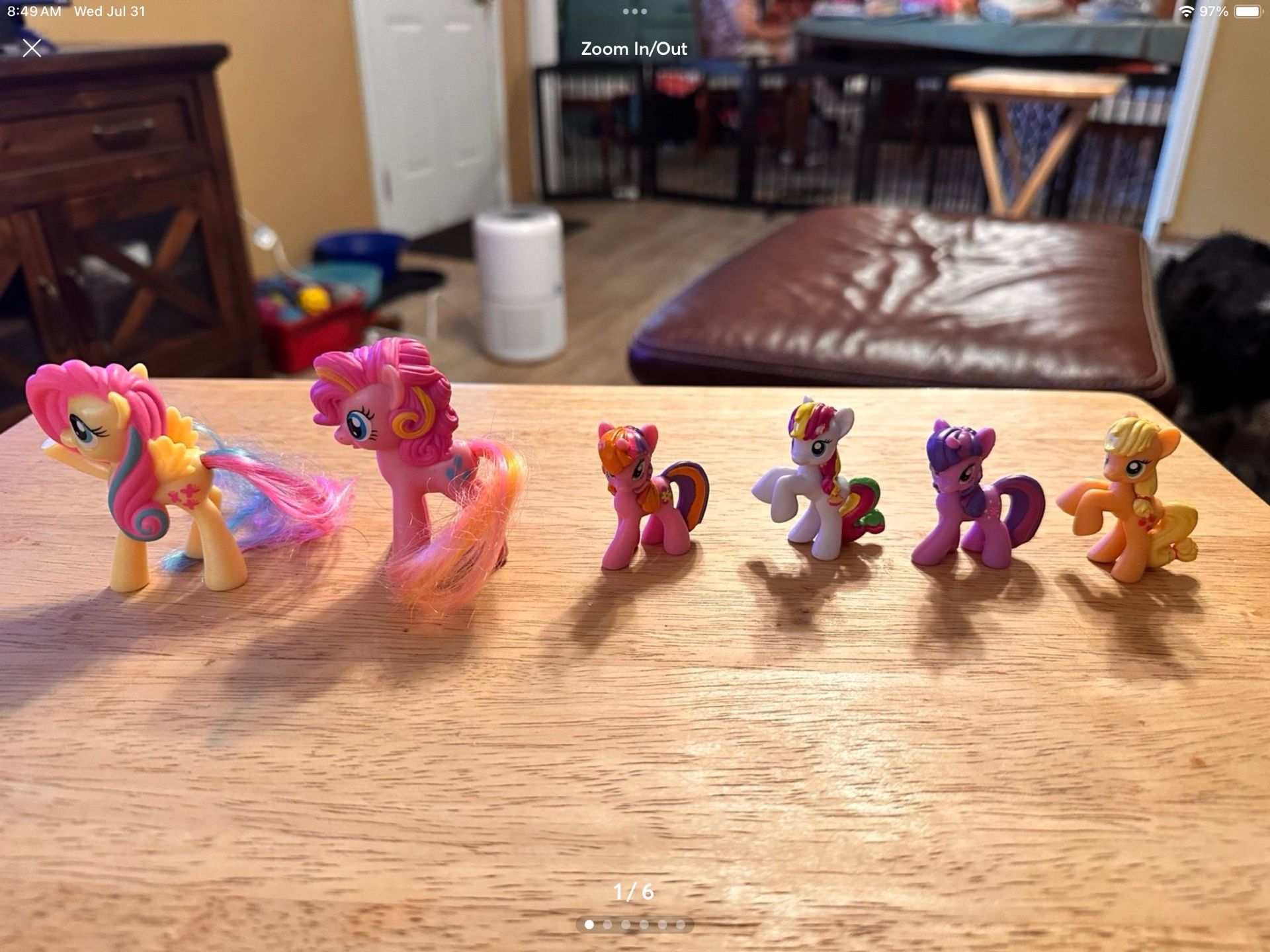 Lot Of Five My Little Pony Figures 7/22-4